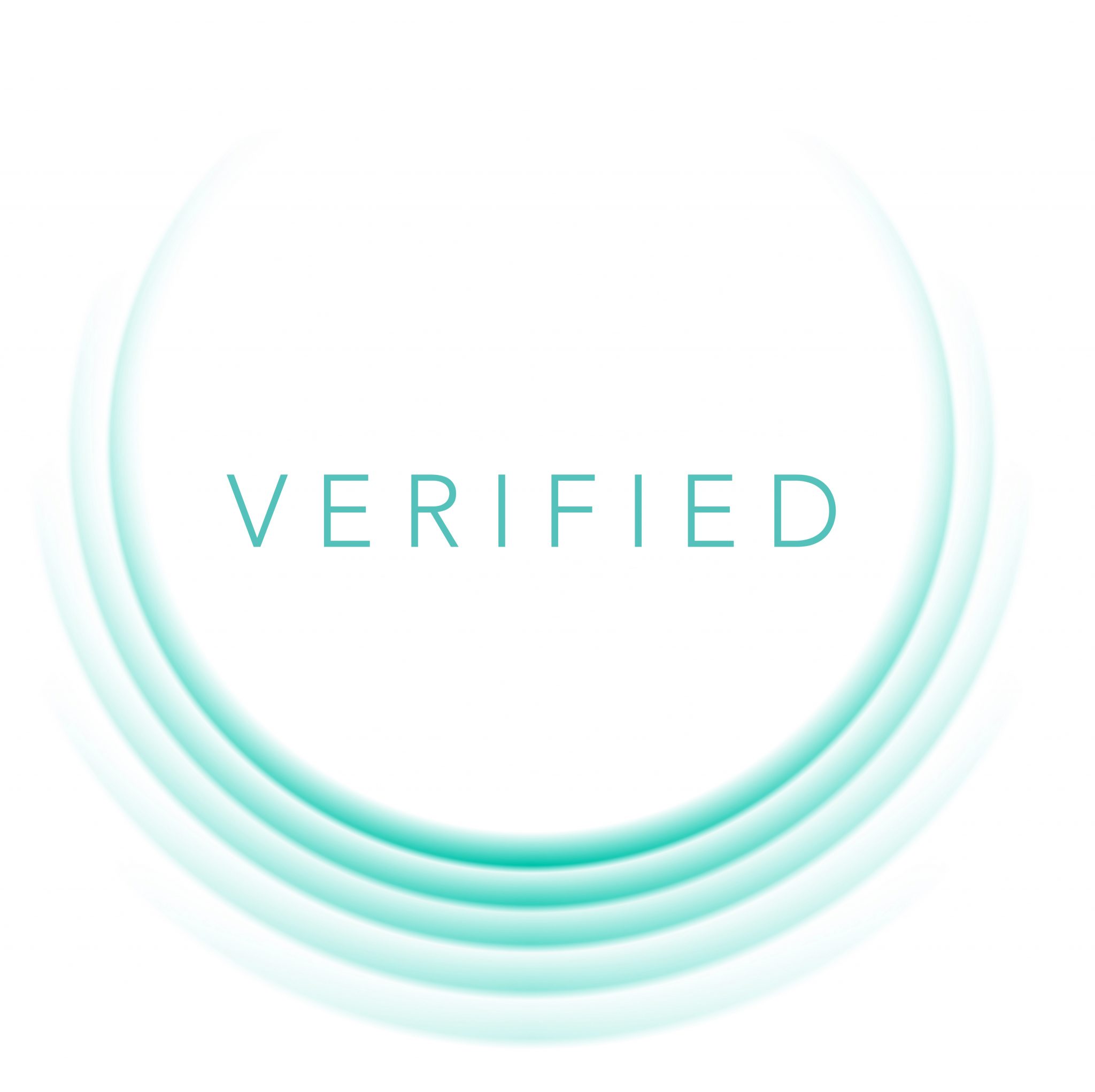 Bright blue futuristic technology round logo corporate business design. Abstract vector background
